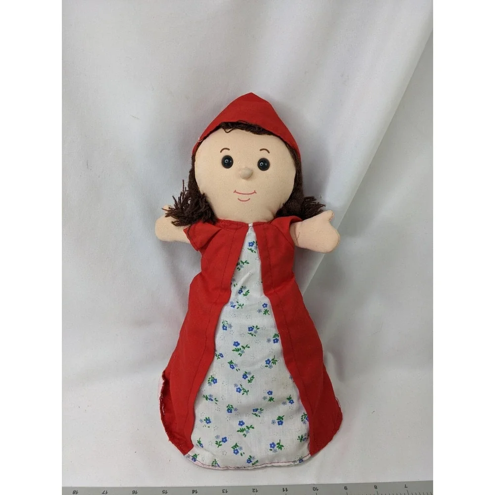 Kappelhof Little Red Riding Hood Plush Reversible Wolf Grandma 12‎ Inch Stuffed